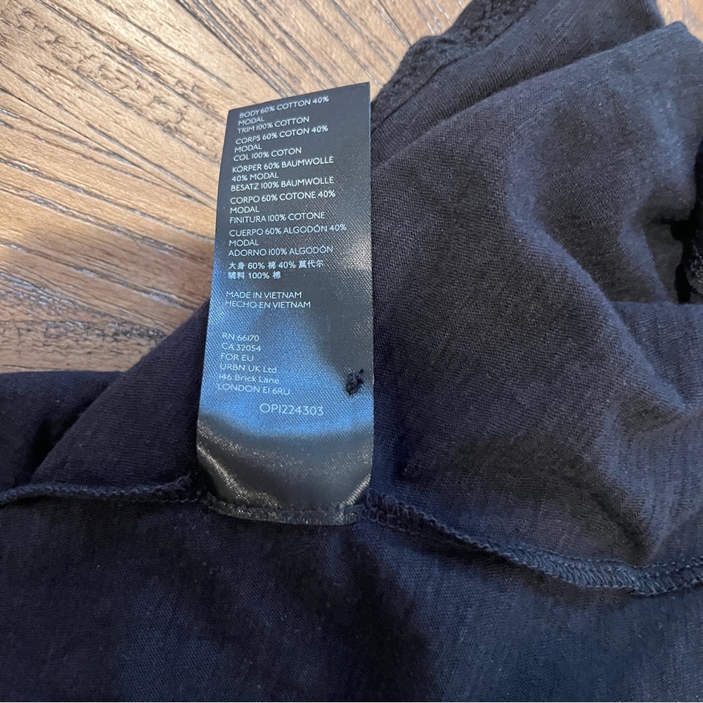 NWT Anthropologie Kaye Pintucked Babydoll Top Black 3/4 Sleeve Plus Size 2X - Picture 14 of 15